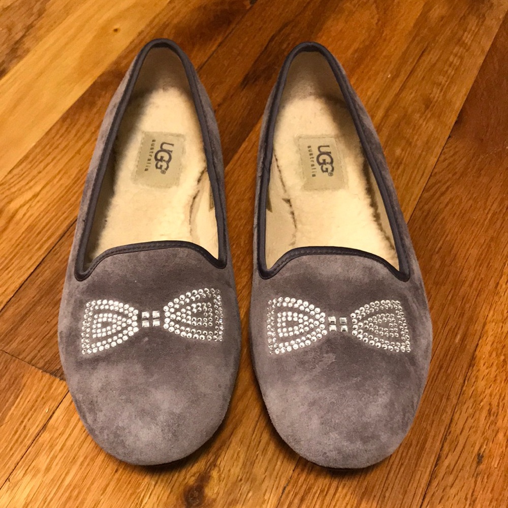 Ugg suede flats